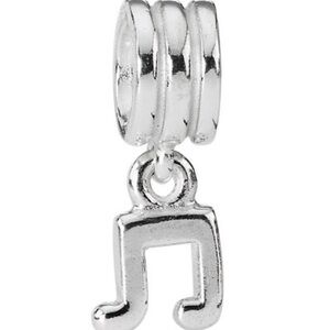 Pandora Silver Music Note Charm Bracelet Charm
